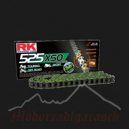 Kettensatz RK 525 XSO / offen / grün / Honda Seven Fifty 92-03