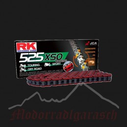 Kettensatz RK 525 XSO / offen / rot / Honda Seven Fifty 92-03